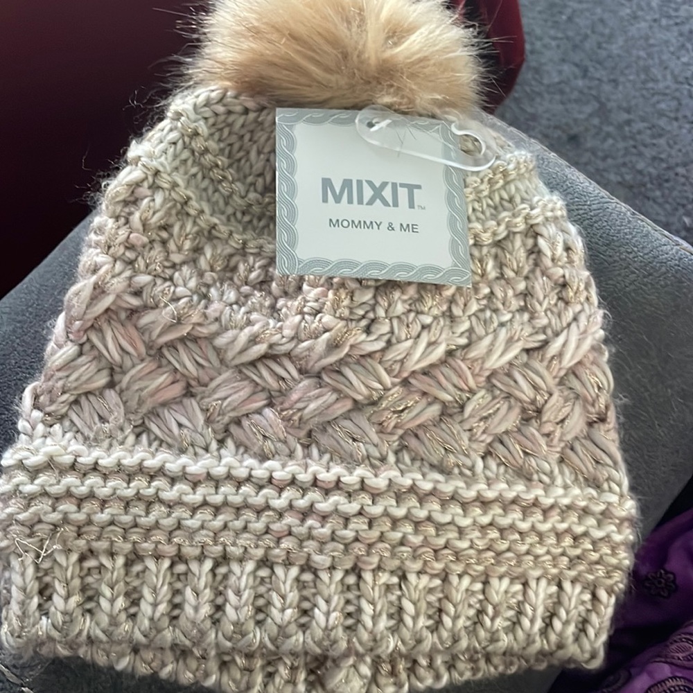 Beanie Mommy and Me by J C Penny, and Toby